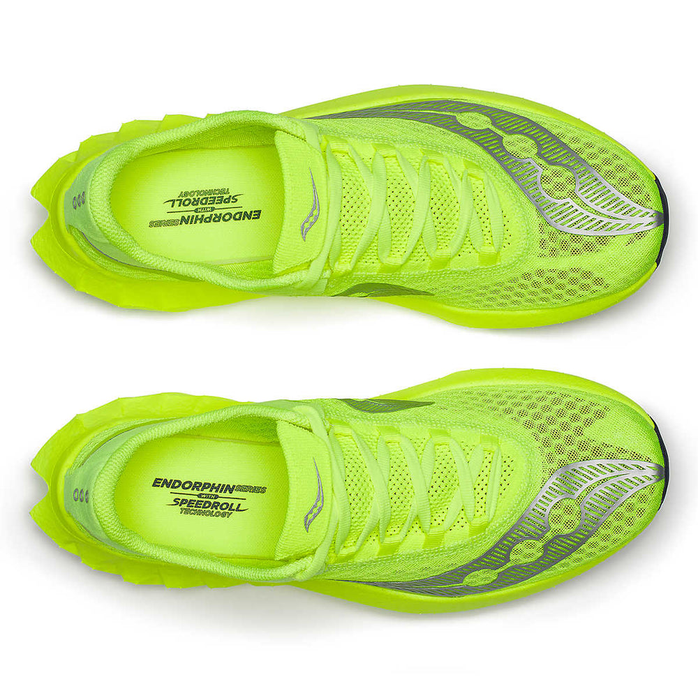 Saucony Men's Endorphin Pro 4 - Citron/Silver