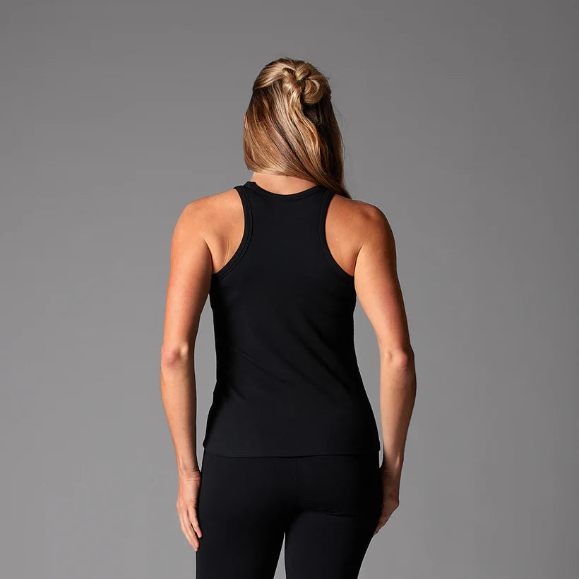 TAVI Perfect Fit Rib Tank - Ebony