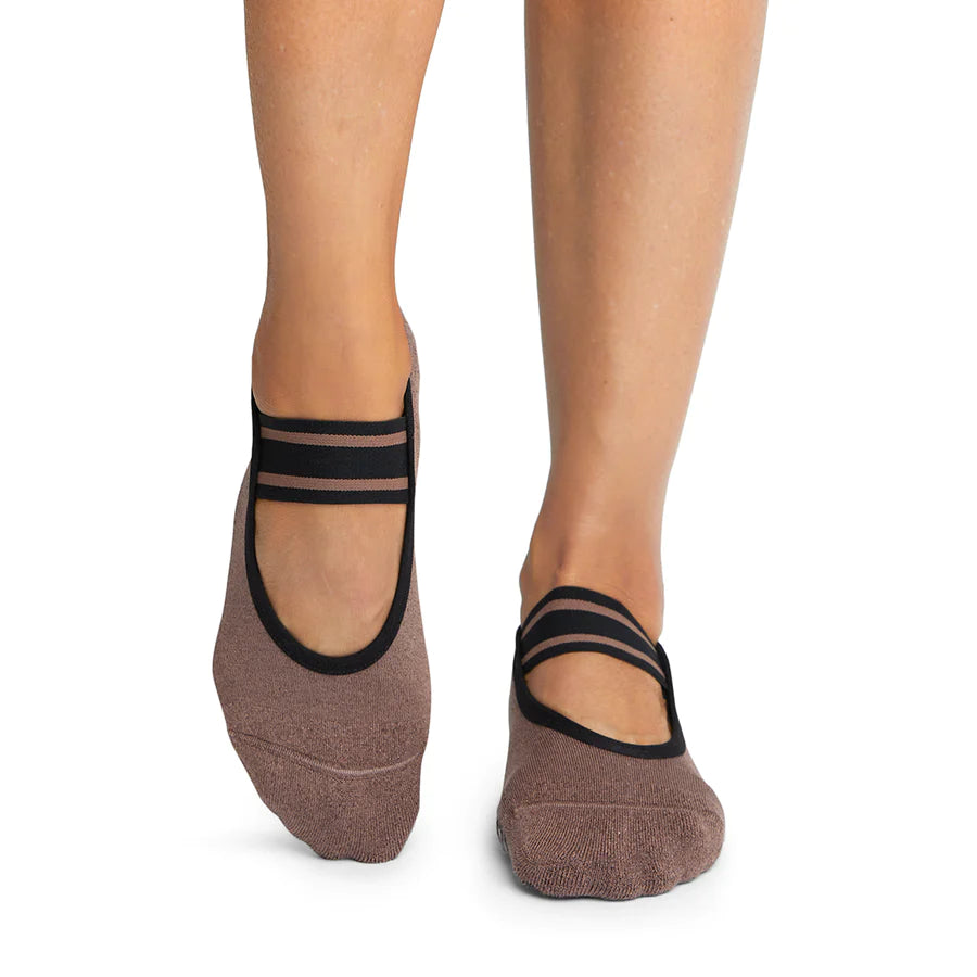 Tavi Kai - Grip Socks Clove Stripes Small at  Women's