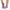 TOESOX Grip Half Toe Low Rise - Violet Twinkle