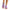 TOESOX Grip Half Toe Low Rise - Violet Twinkle