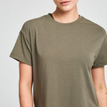 BAHE Zephyr Everyday Crew Neck Tee - Khaki