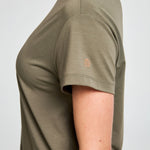 BAHE Zephyr Everyday Crew Neck Tee - Khaki