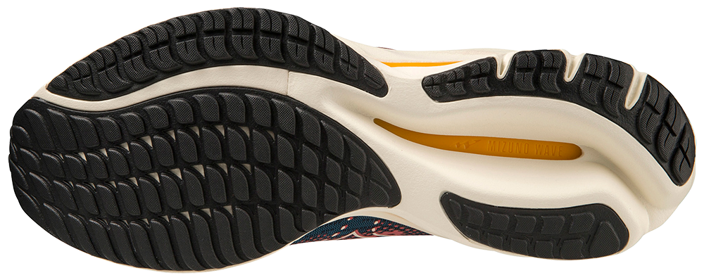 Mizuno Men's Wave Rider 27 - Blue Opal/Papyrus/Ski Patrol