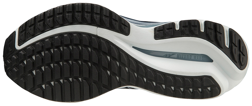 Mizuno Men's Wave Inspire 19 2E - Black/Glacial Ridge/Illusion Blue