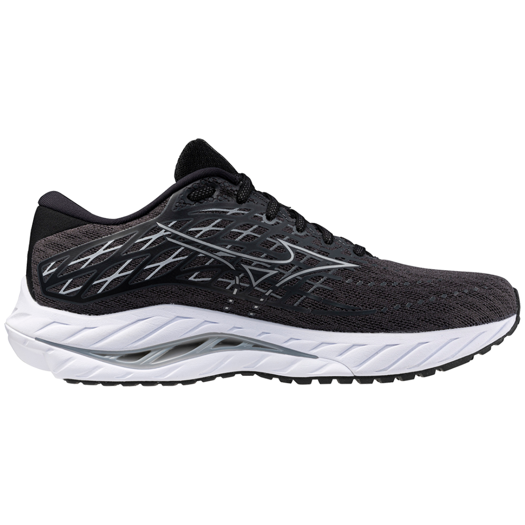 Mizuno Men's Wave Inspire 20 2E - Ebony/White/Black