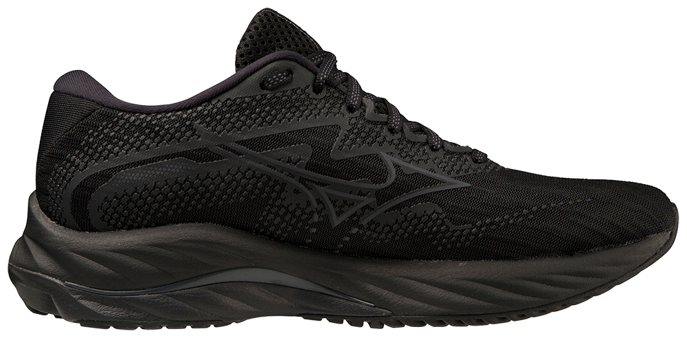 Mizuno Women's Wave Rider 27 D - Black/Ebony/Black