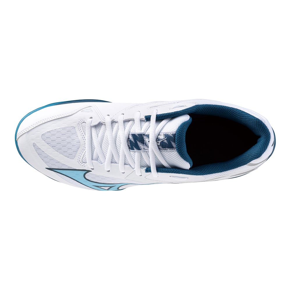 Mizuno Unisex's Thunder Blade Z - White/Sailor Blue/Silver – Key