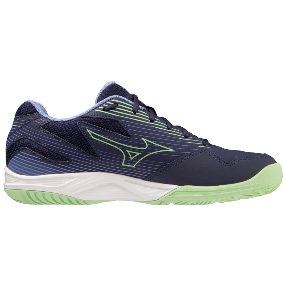 Mizuno Men s Cyclone Speed 4 Evening Blue Techno Green Iolite
