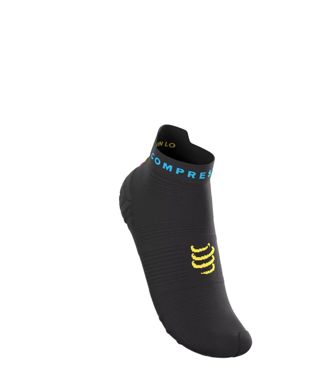 Compressport Unisex's Pro Racing Socks v4.0 Run Low Ironman 2026 L2 - Black