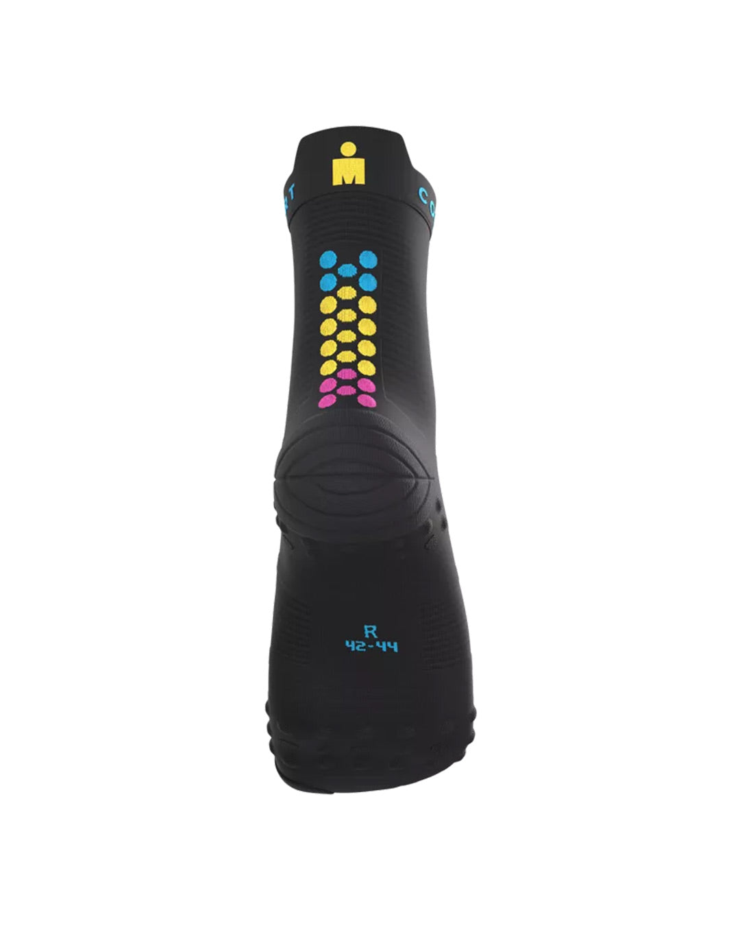 Compressport Unisex's Pro Racing Socks v4.0 Run High Ironman 2026 L2 - Black