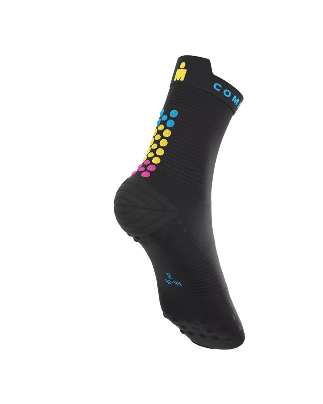 Compressport Unisex's Pro Racing Socks v4.0 Run High Ironman 2026 L2 - Black