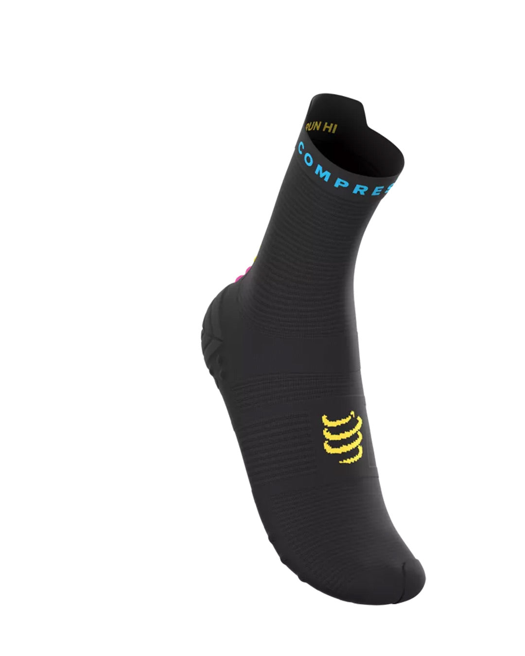 Compressport Unisex's Pro Racing Socks v4.0 Run High Ironman 2026 L2 - Black