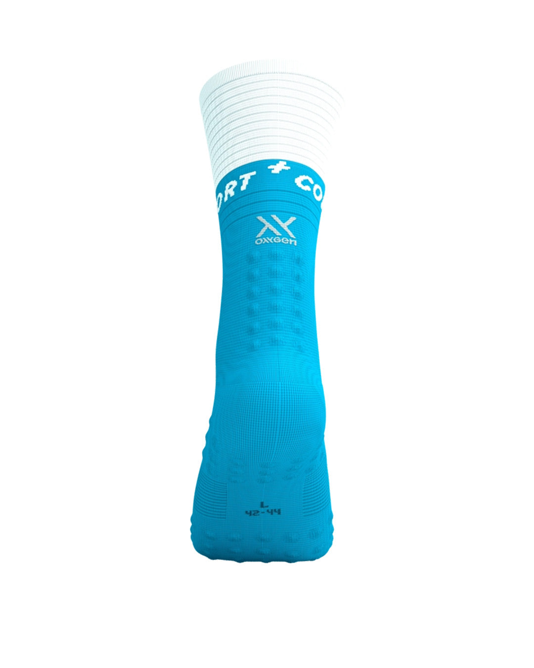 Compressport Unisex's Mid Compression Socks v2.0 - Norse Blue/White