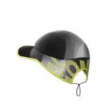 Compressport Unisex's Pro Racing Cap - Black/White/Safety Yellow