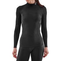 SKINS Women's (C) S-3 Thermal Long Sleeve Top - Black