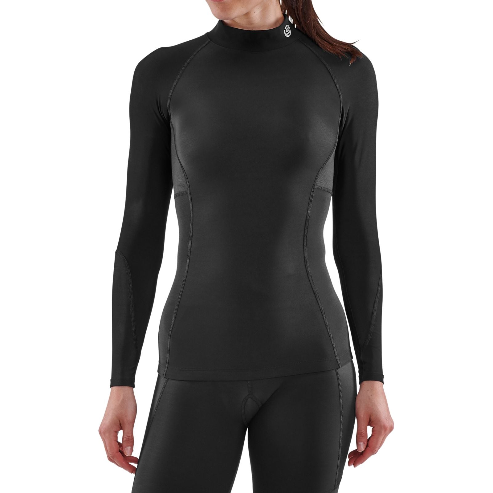 SKINS Women's (C) Series 3 Thermal Long Sleeve Top - Black