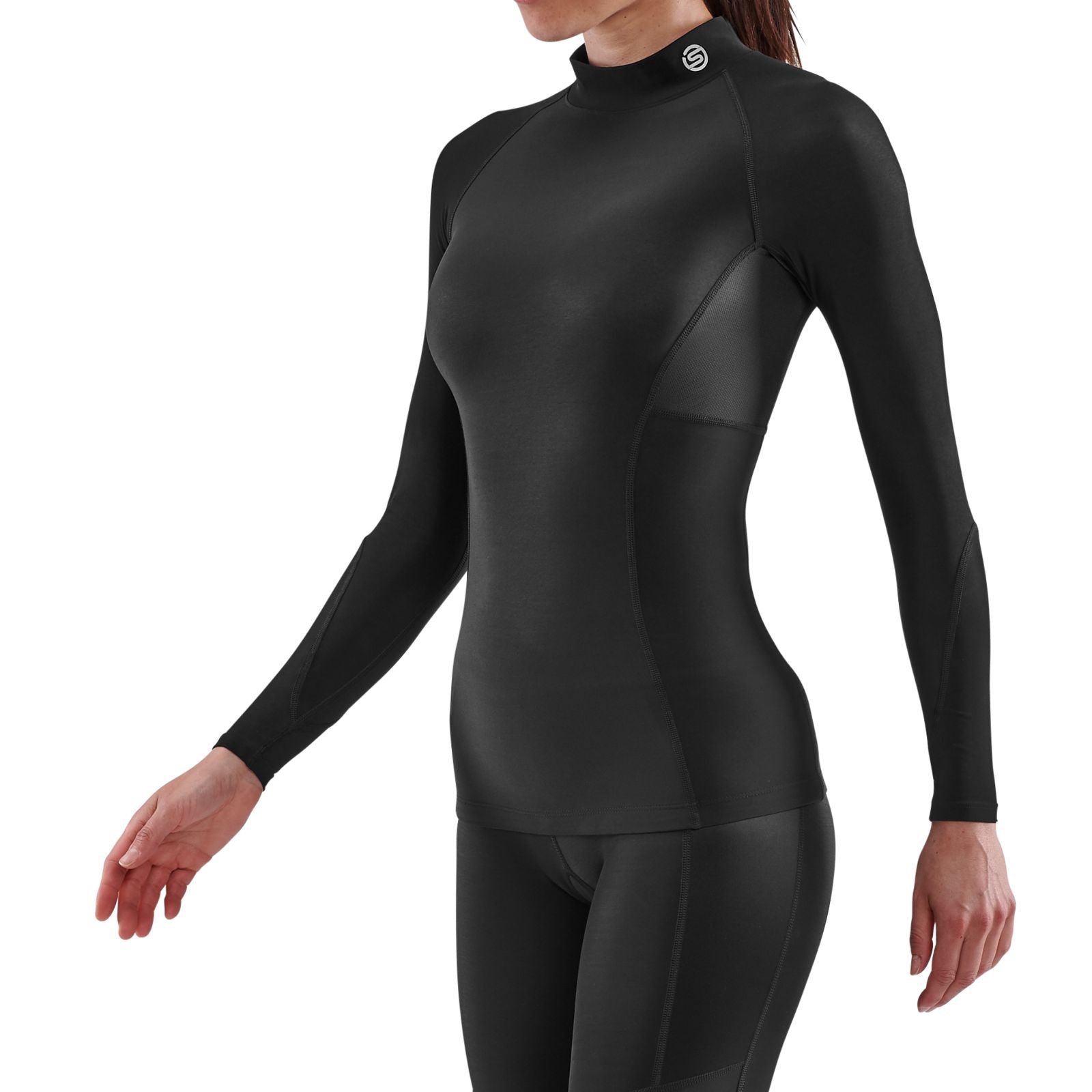 SKINS Women's (C) Series 3 Thermal Long Sleeve Top - Black