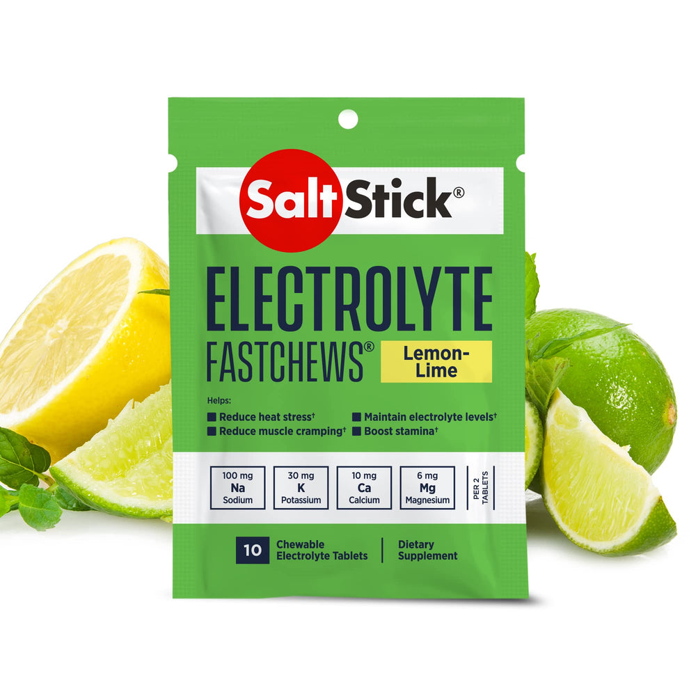 Salt Stick Fastchews 10 Electrolyte Tablets (Lemon Lime)