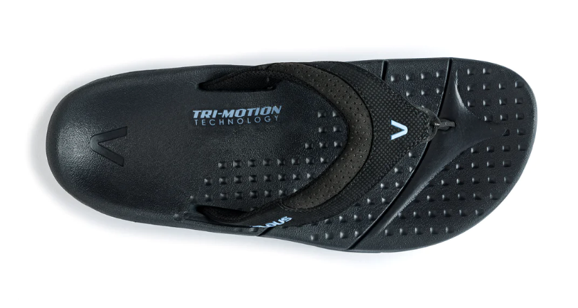 VELOUS Unisex's Oceanside Flip - Black/Lt Blue