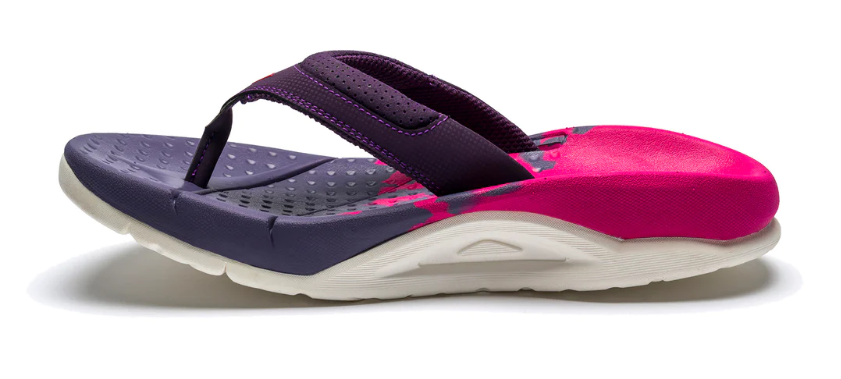 VELOUS Unisex's Oceanside Flip - Purple/Pink/White