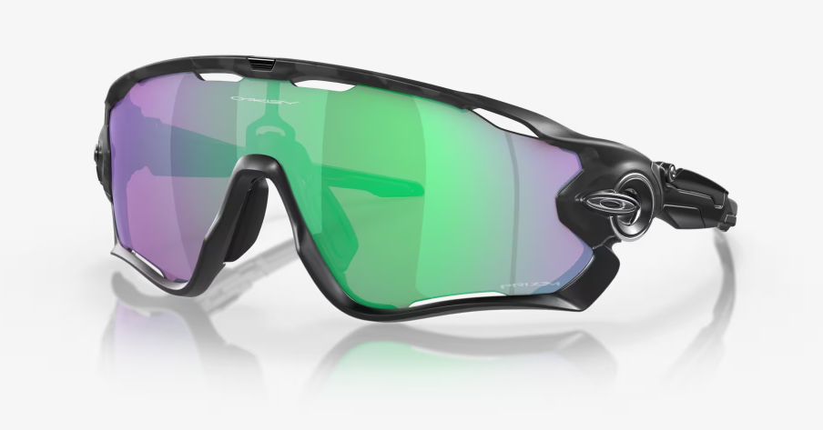 Oakley Jawbreaker Matte Black Camo w/Prizm Road Jade