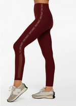 Lorna Jane All In Excel No Chafe Ankle Biter Leggings - Sepia