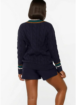 Lorna Jane Country Club Knit Jumper - French Navy