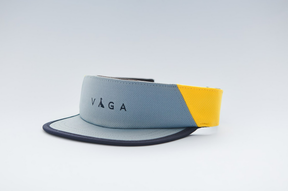 VAGA Vista Visor - Teal Blue/Slate Grey/Sunshine Yellow/Navy Blue