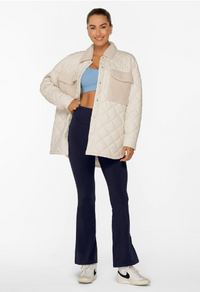 Lorna Jane Championship Shacket - Ivory