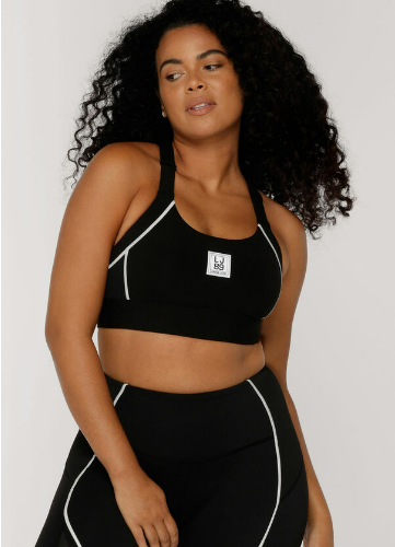 Lorna Jane Aero Max Support Sports Bra Black Key Power Sports Singapore