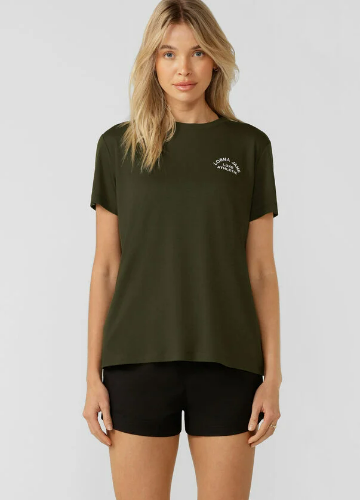 Lorna Jane Lotus T-Shirt - Luxury Green