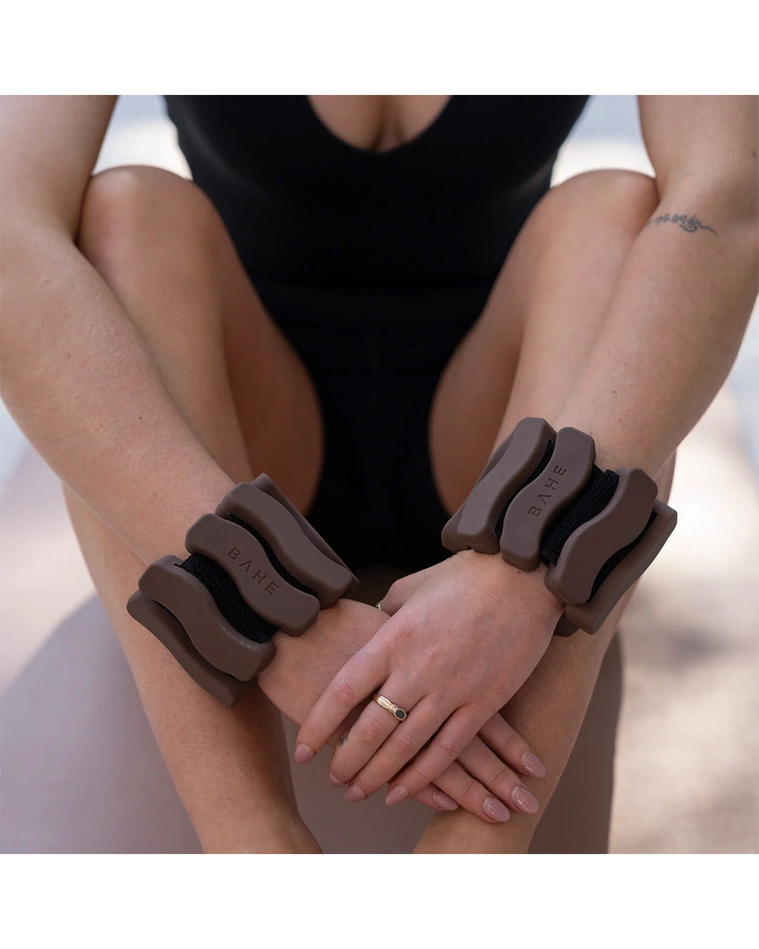 BAHE Silicone Ankle Wrist Weight 500g - Cinnamon