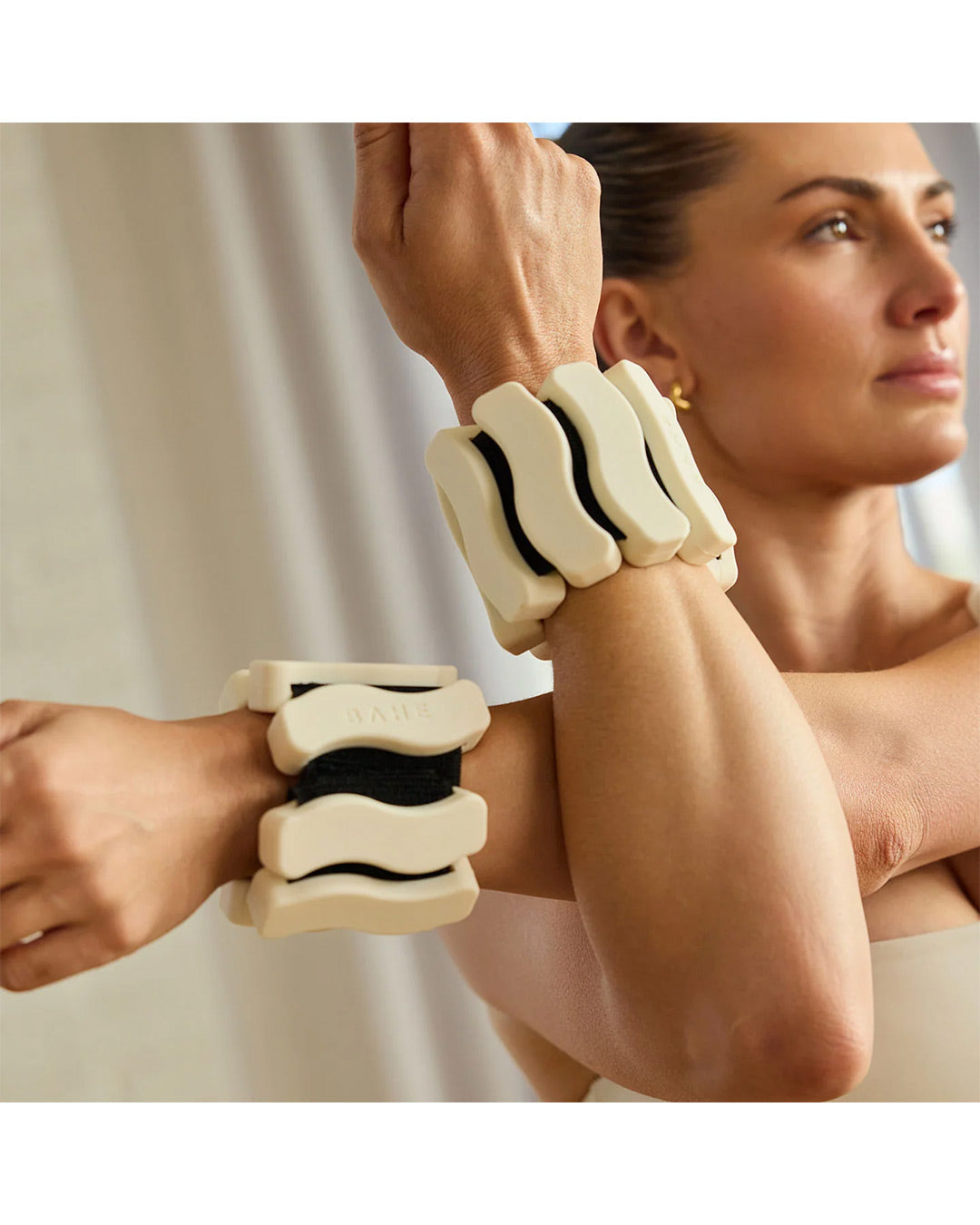 BAHE Silicone Ankle Wrist Weight 500g - Coconut