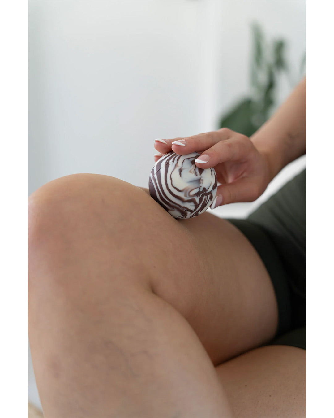 BAHE Soothe & Restore Massage Ball - Cocoa Marble