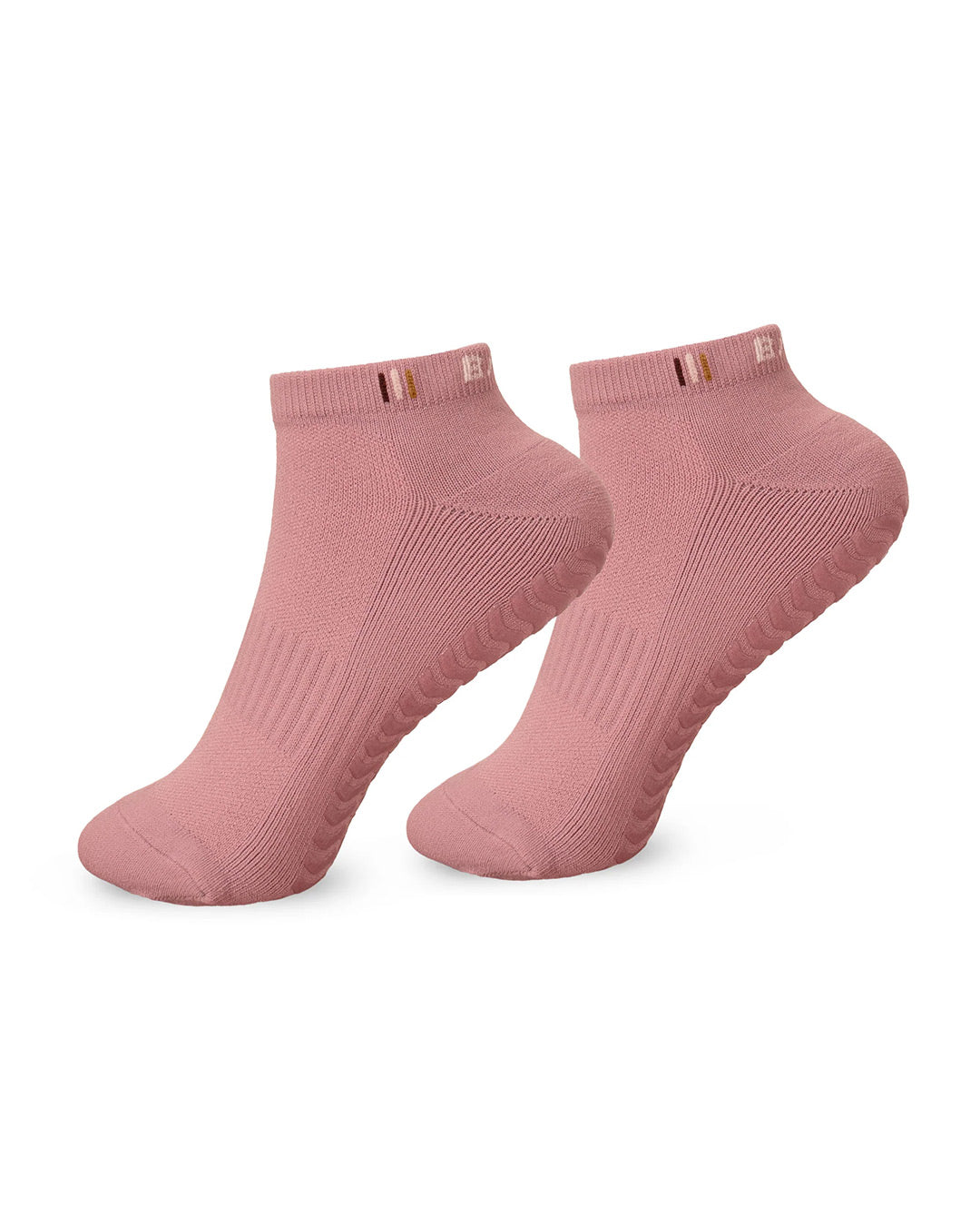BAHE Studio Grippy Ankle Socks - Mauve