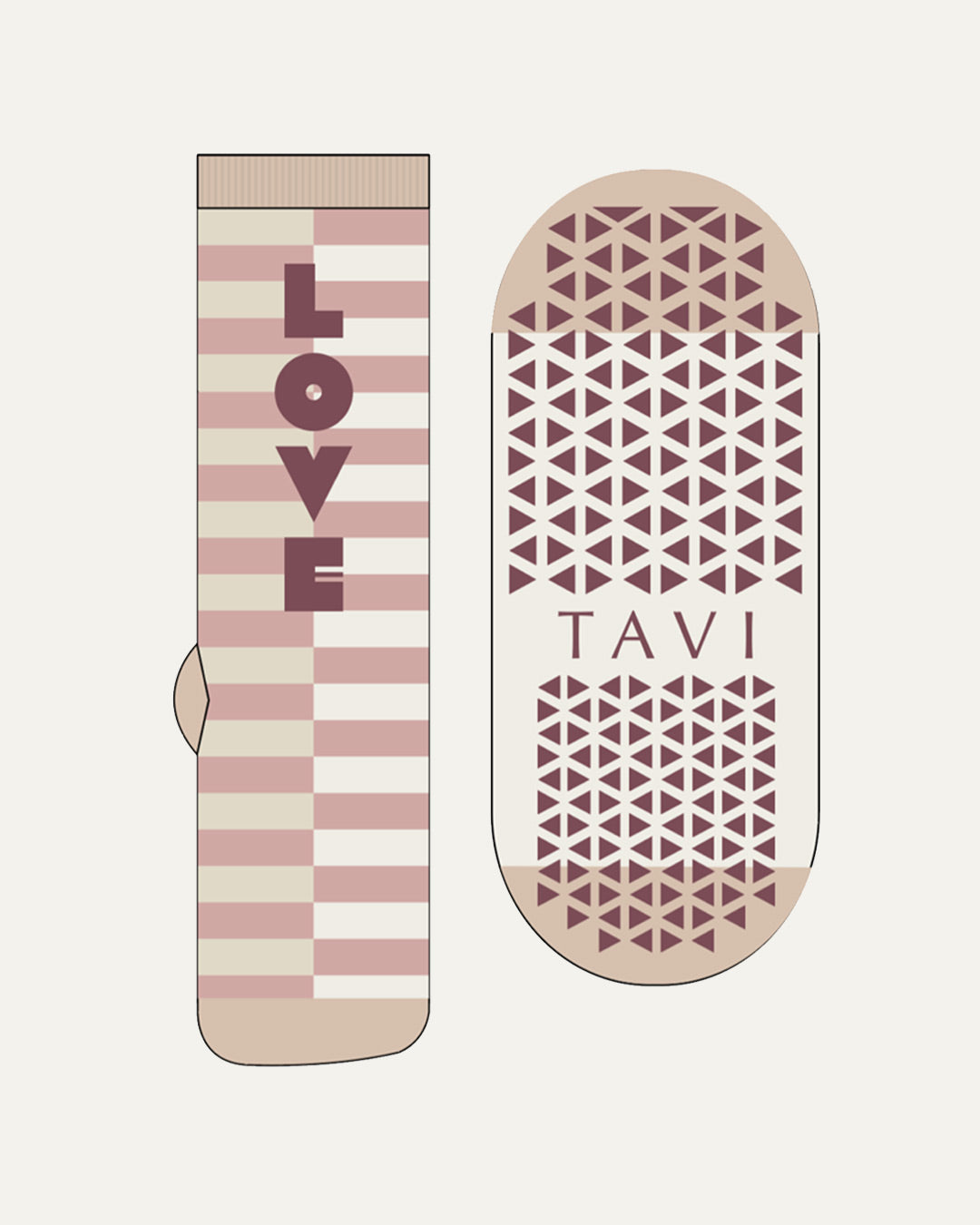 TAVI Grip Kai - Love Stripe