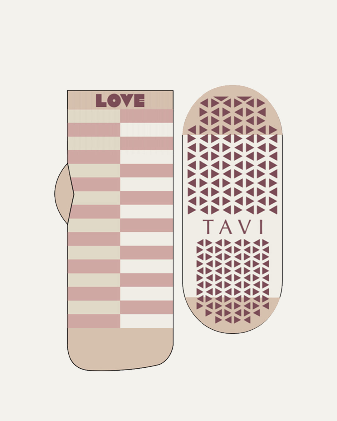 TAVI Grip Aria - Love Stripe