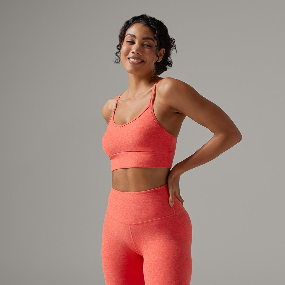 TAVI Tavicloud Boost Bra - Hot Coral Spacedye