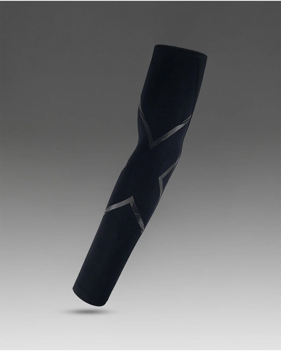 2XU Unisex's Force Compression Arm Guards - Black/Nero