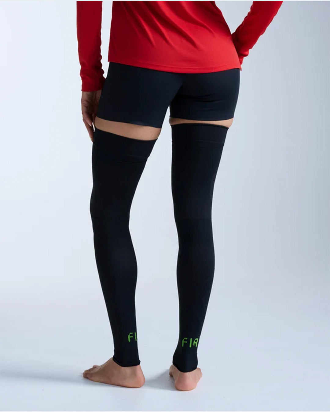 2XU Unisex's Recovery Fir Flex Leg Sleeves - Black/Nero