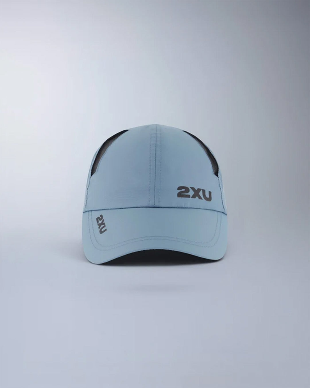 2XU Unisex's Run Cap - Blue Shade/Black