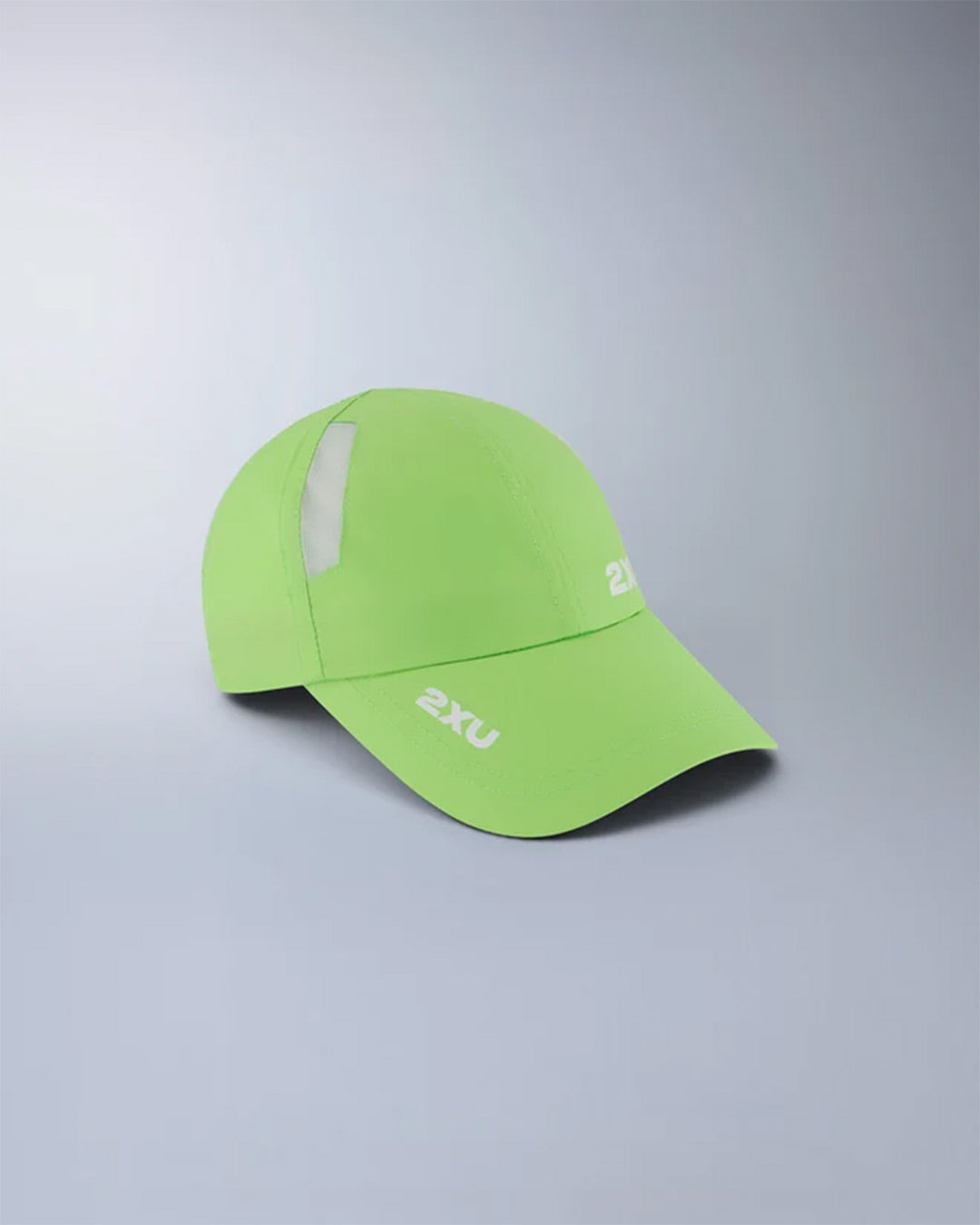 2XU Unisex's Run Cap - Lime Zest/White