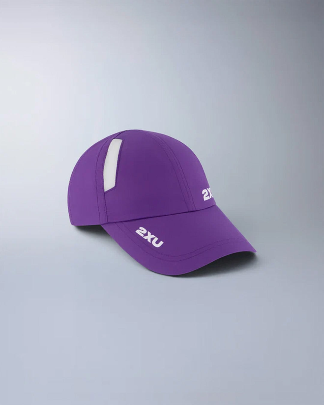 2XU Unisex's Run Cap - Purple Flash/White