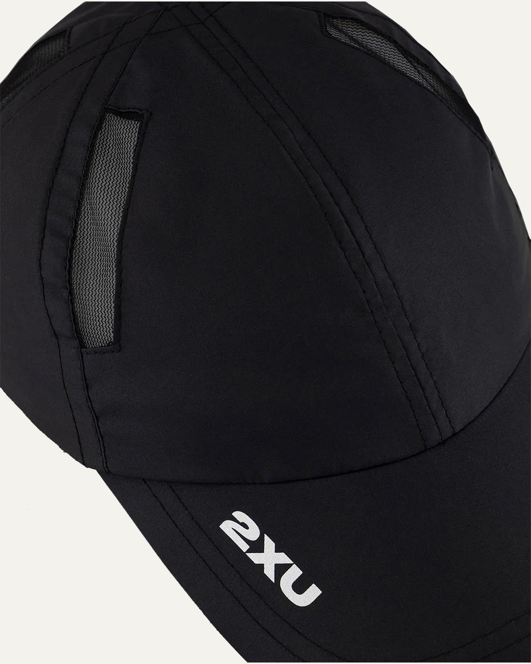 2XU Unisex's Run Cap - Black/Black