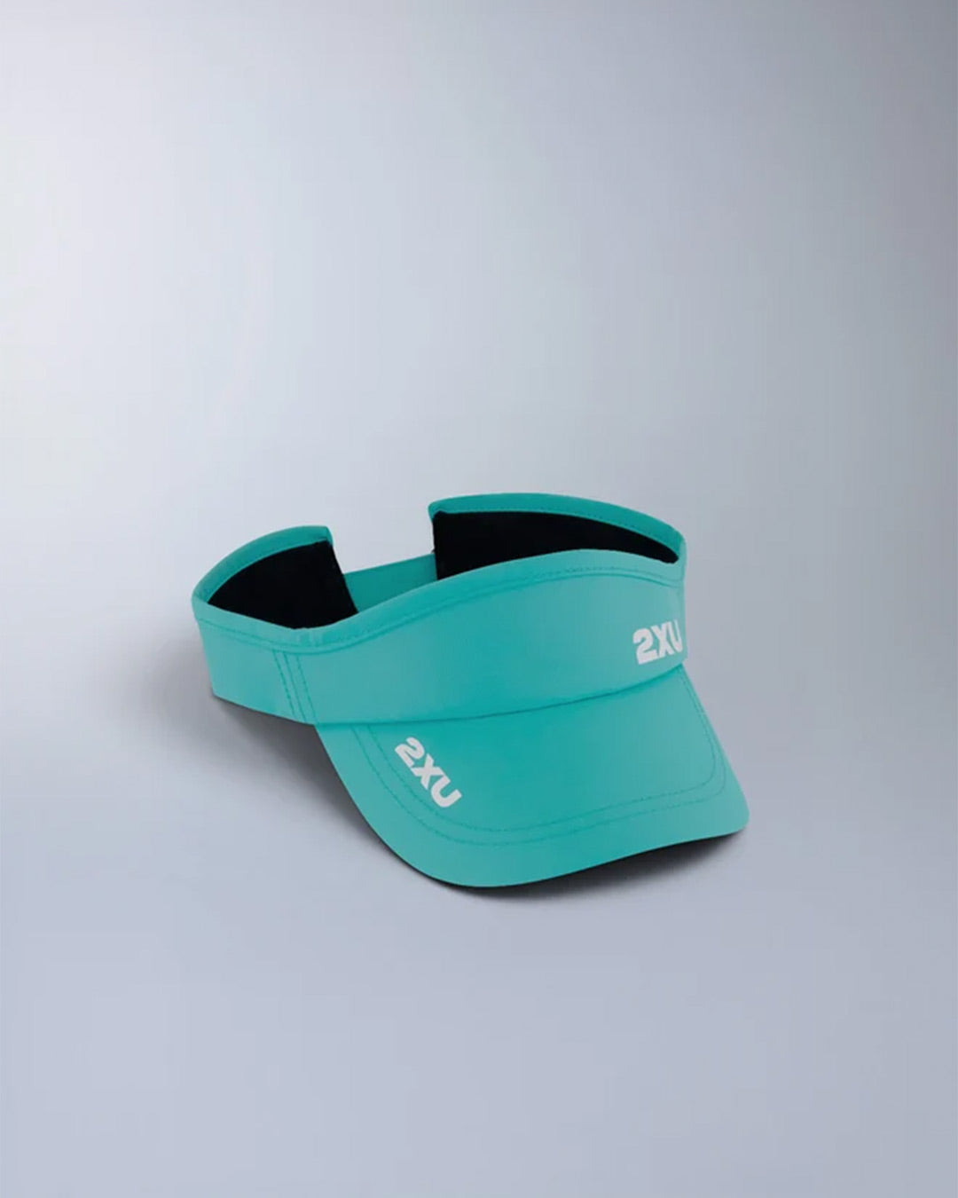 2XU Unisex's Run Visor - Aurora/White
