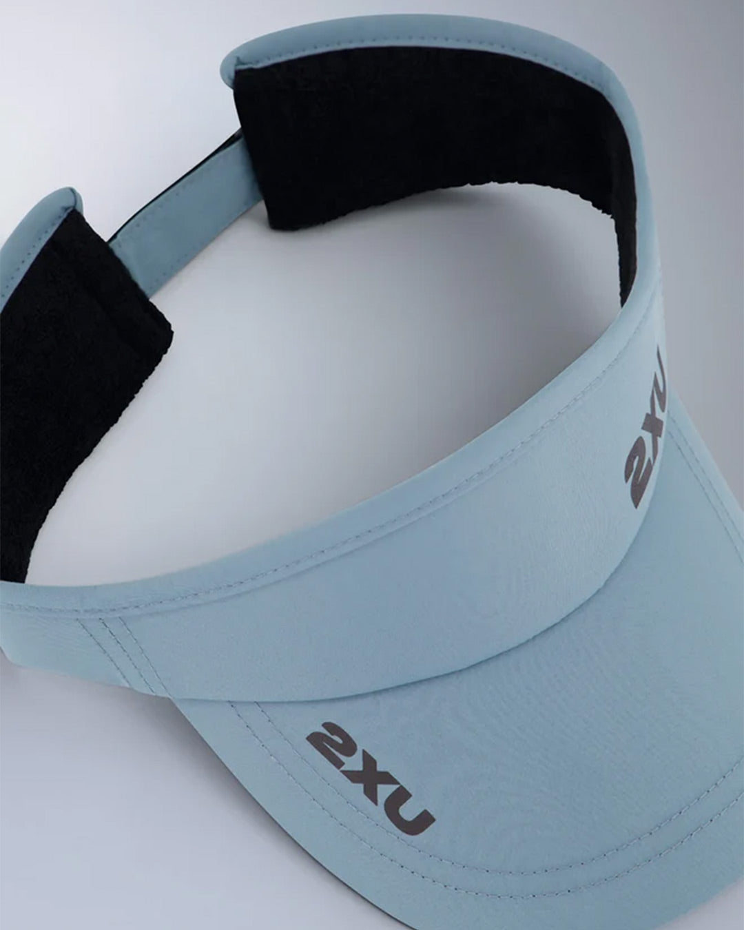2XU Unisex's Run Visor - Blue Shade/Black