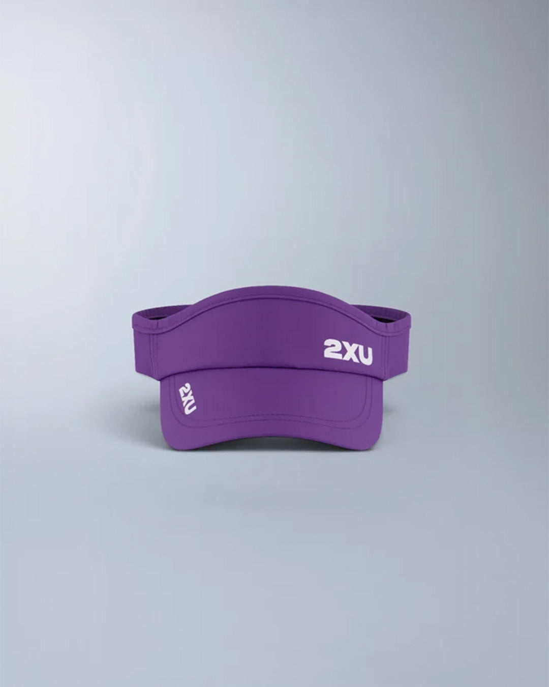 2XU Unisex's Run Visor - Purple Flash/White
