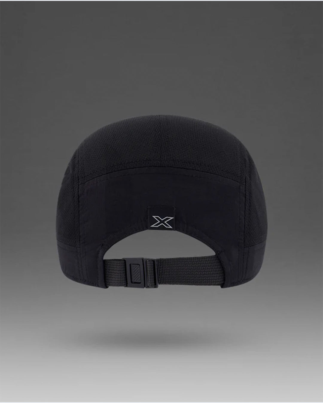 2XU Unisex's Light Speed Cap - Black/Silver Reflective