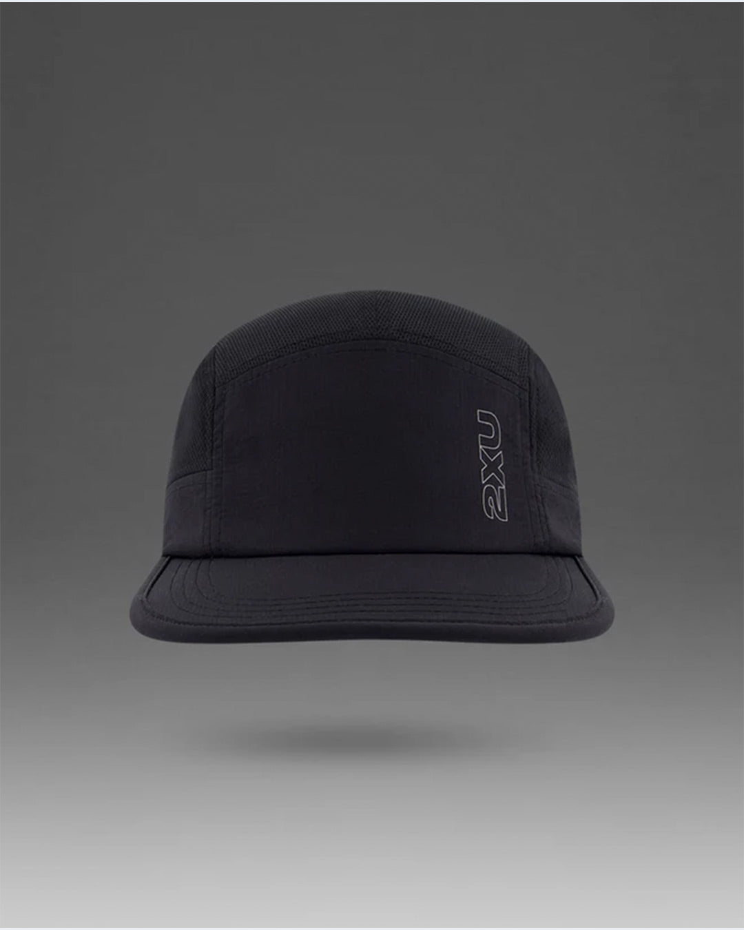 2XU Unisex's Light Speed Cap - Black/Silver Reflective